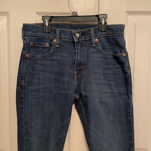 Men's Levi's Blue Jean Denim 550 Slim Fit Taper Fit 30x30 - Picture 3 of 11